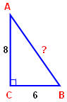 Прямоугольный треугольник, теорема Пифагора